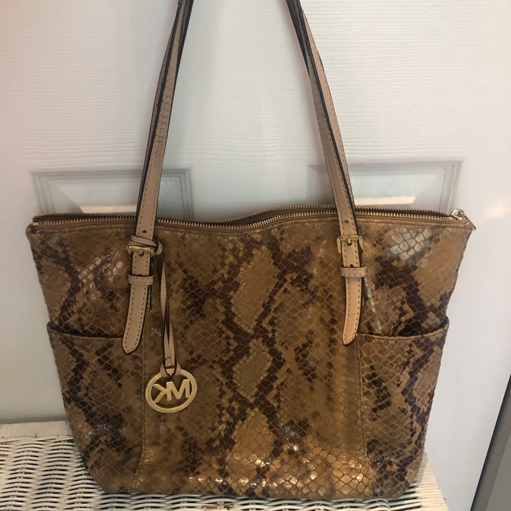 Michael Kors Snake Skin Purse